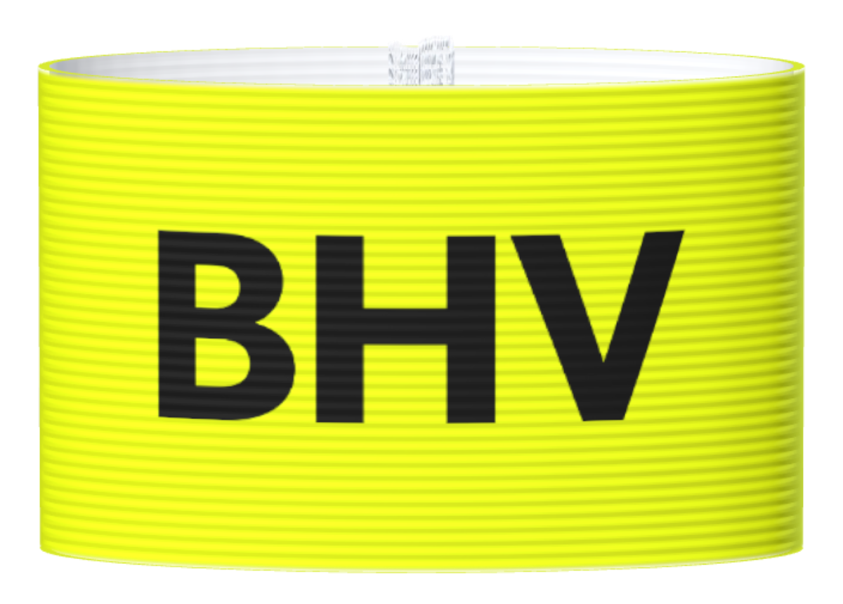 Kapteeninnauha BHV keltainen