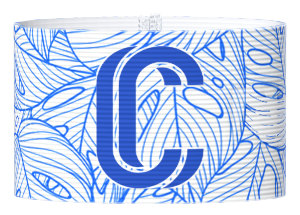 Kapteeninnauha Blue lines