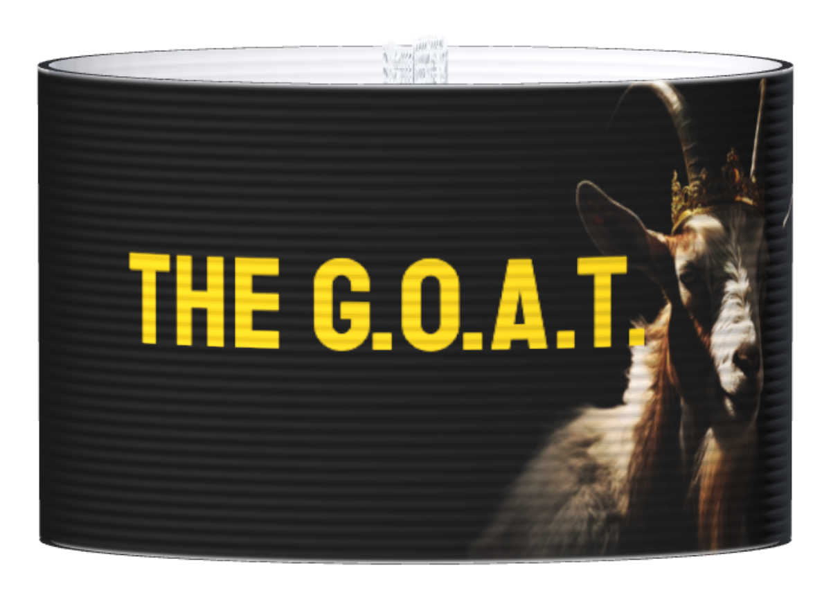 Kapteeninnauha G.O.A.T.