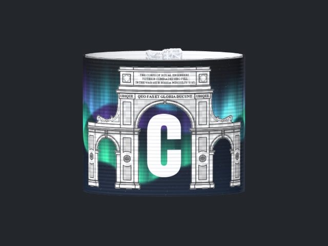 Captain's armband designed by a customer