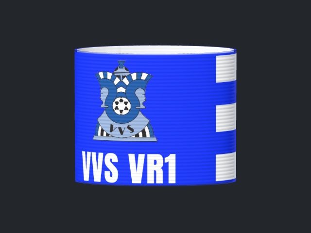 Captain's armband designed by a customer