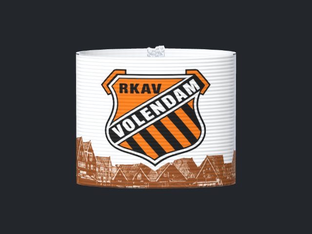 Captain's armband designed by a customer