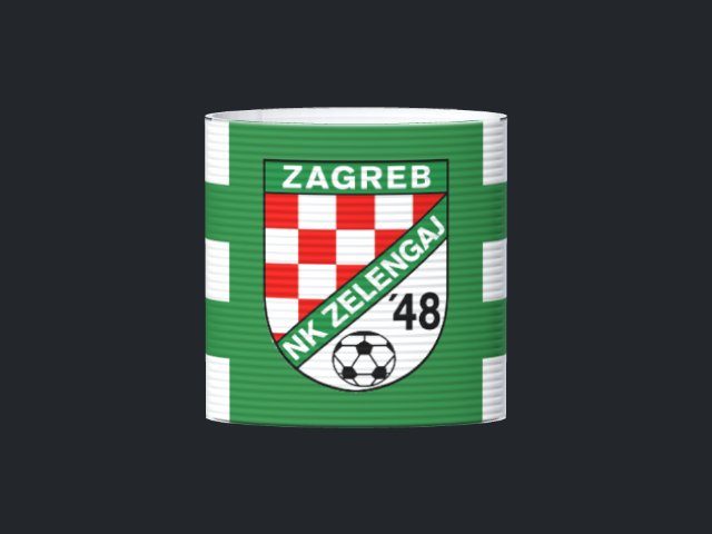 Captain's armband designed by a customer