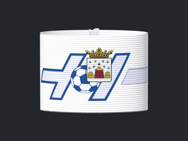 Captain's armband designed by a customer