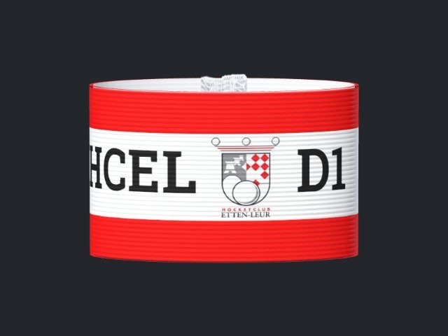 Captain's armband designed by a customer