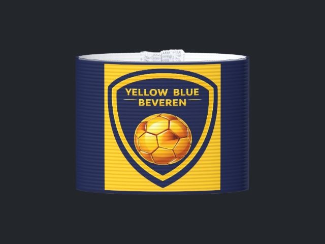 Captain's armband designed by a customer