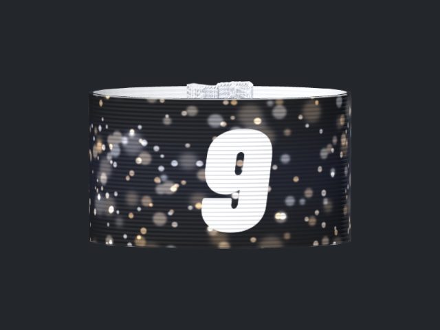 Captain's armband designed by a customer