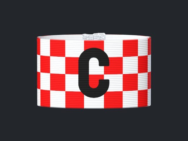 Captain's armband designed by a customer