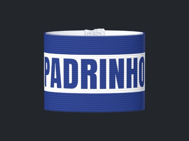 Captain's armband designed by a customer