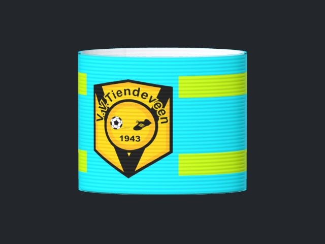 Asiakkaan suunnittelema kapteeninnauha