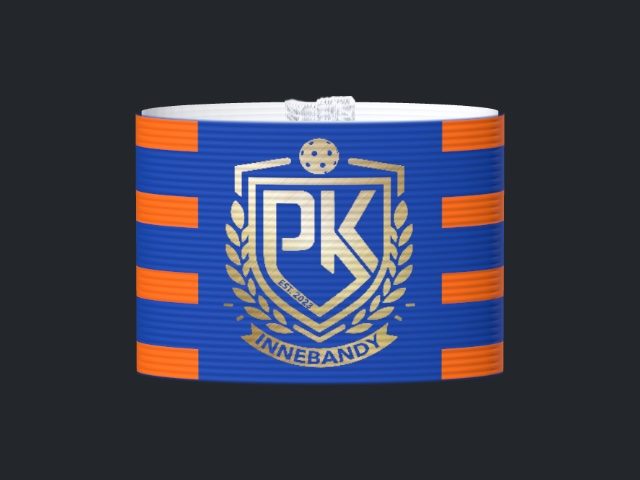 Captain's armband designed by a customer