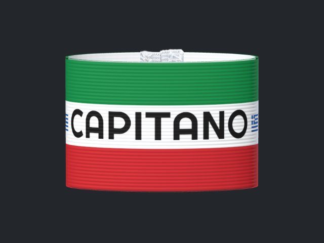 Captain's armband designed by a customer