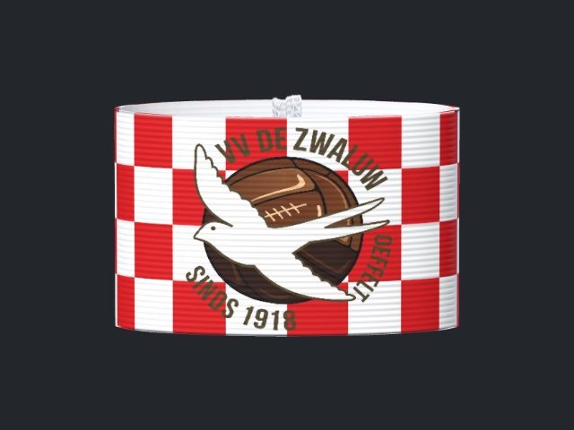 Captain's armband designed by a customer