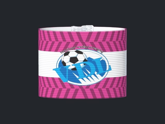 Captain's armband designed by a customer