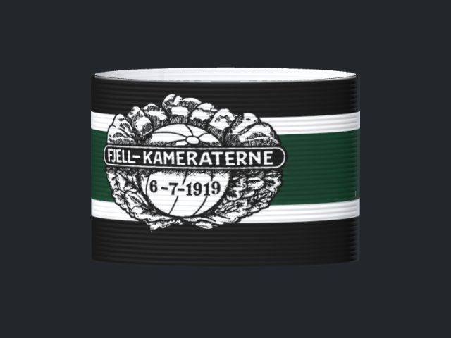 Captain's armband designed by a customer