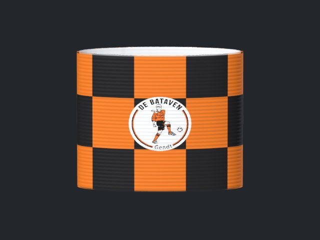 Captain's armband designed by a customer