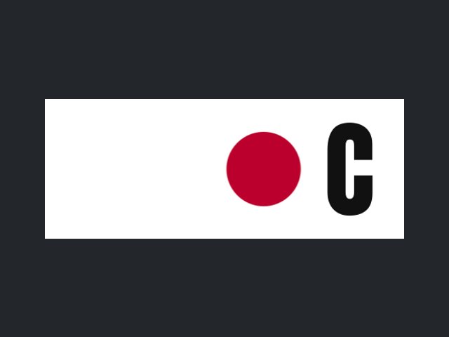 Captain's armband designed by a customer