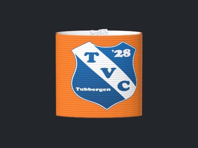 Captain's armband designed by a customer