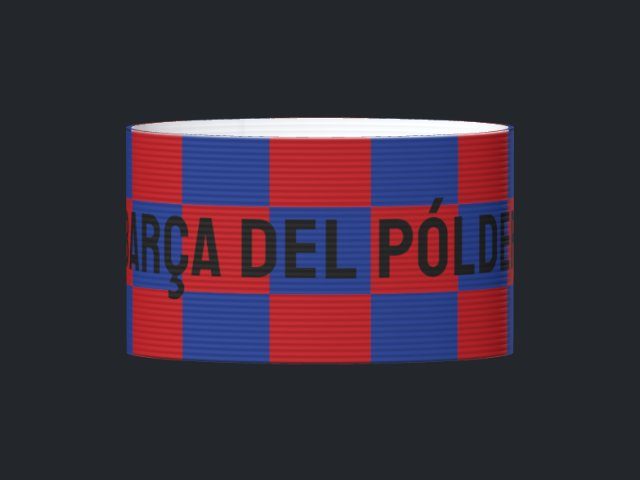 Captain's armband designed by a customer