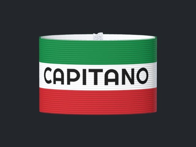 Captain's armband designed by a customer