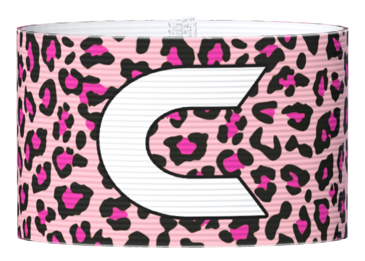 Kapteeninnauha Pantteri pinkki