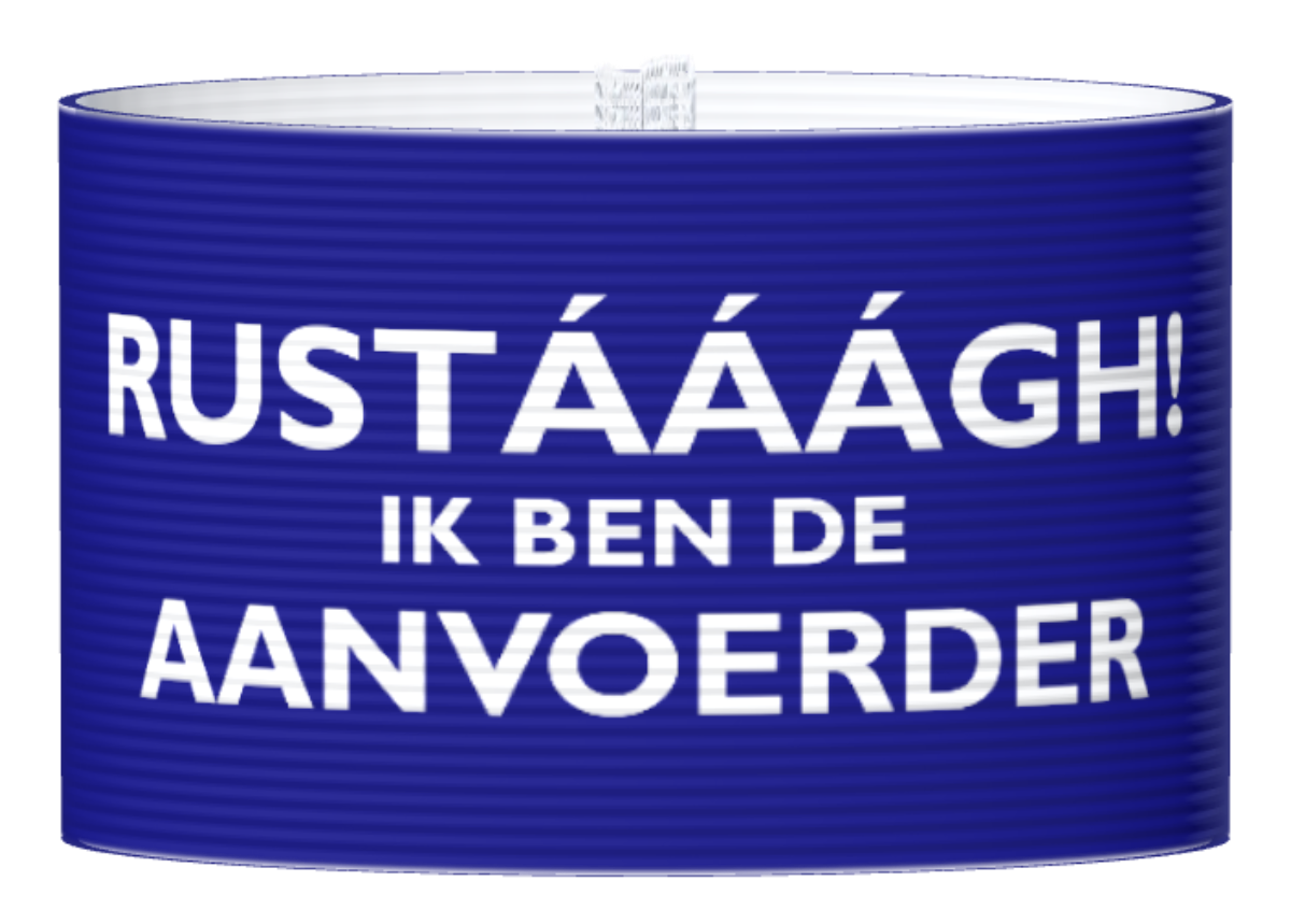 Kapteeninnauha Rustááágh sininen