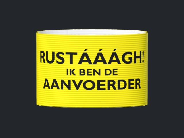 Anførerbind Rustááágh gul